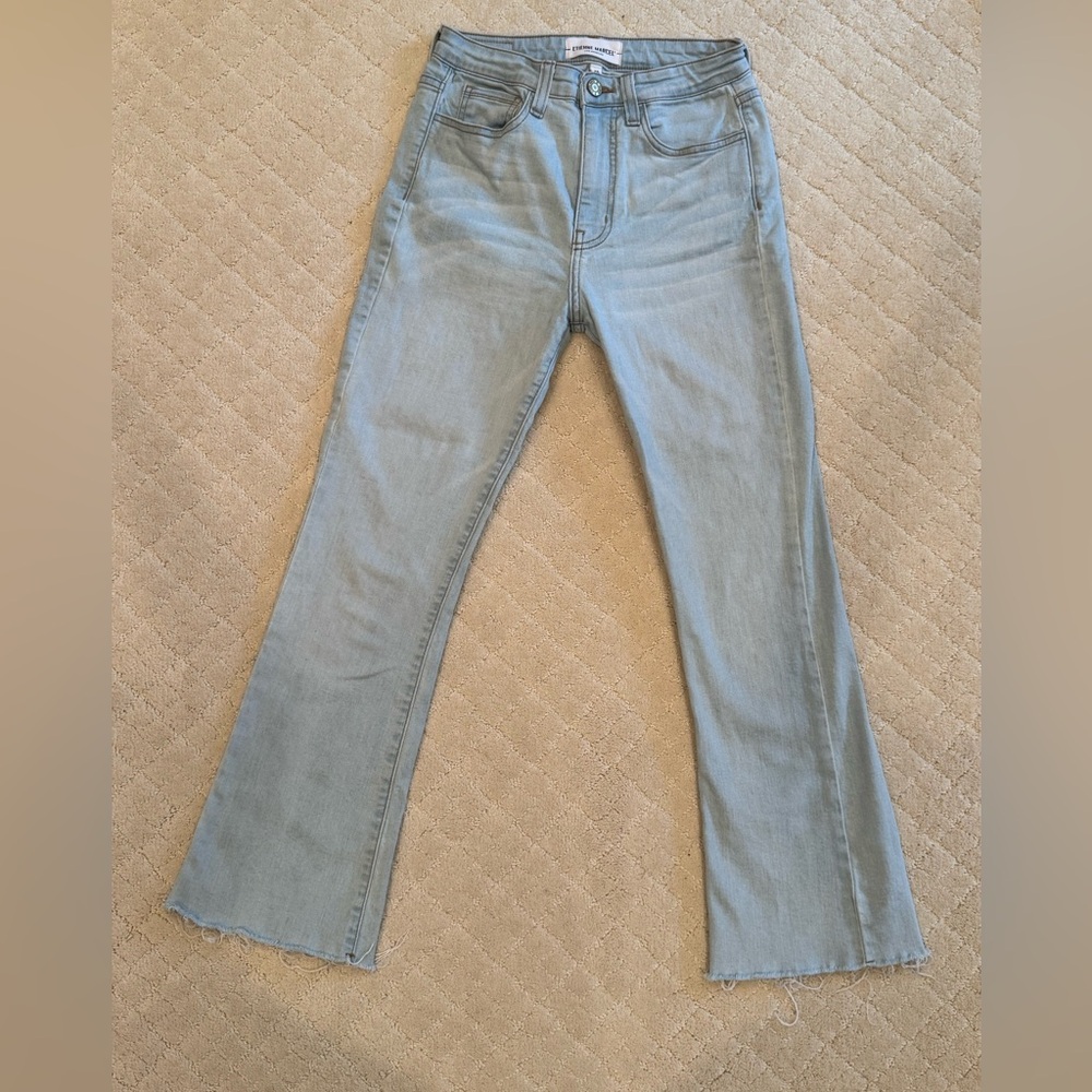 Etienne Marcel Crop Flare Jeans sz 26